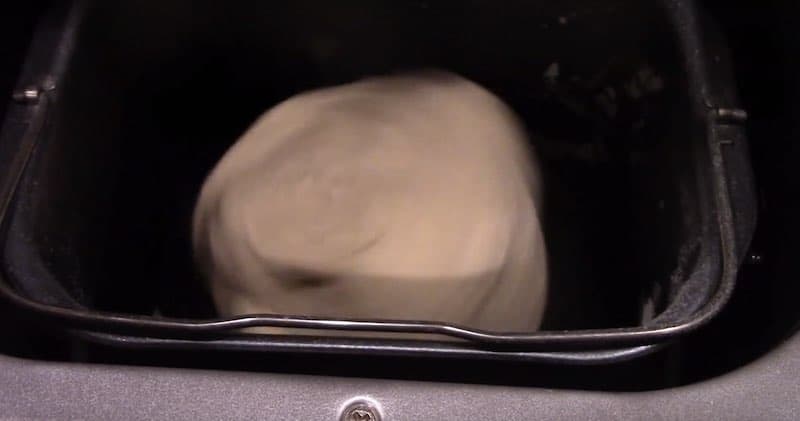 Bread dough in bread-maker